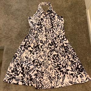 Black and White Dress